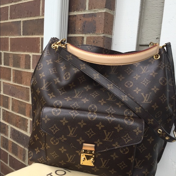 Louis Vuitton Monogram Metis Hobo Shoulder Bag - Picture 3 of 8